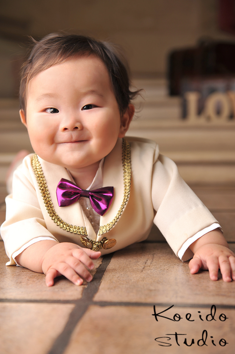 おしゃれな赤ちゃんモデル 広映堂スタジオ 東久留米市にある地域密着型写真館