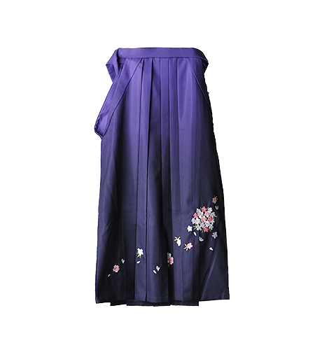 紫 / 刺繍 / 85cm