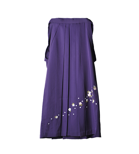 紫 / 刺繍 / 95cm