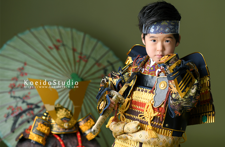 撮影がとっても上手だった七五三5歳さんの紹介です | 広映堂スタジオ